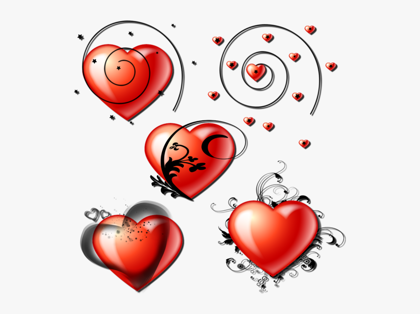 Tube Png St Valentin - Heart, Transparent Png
