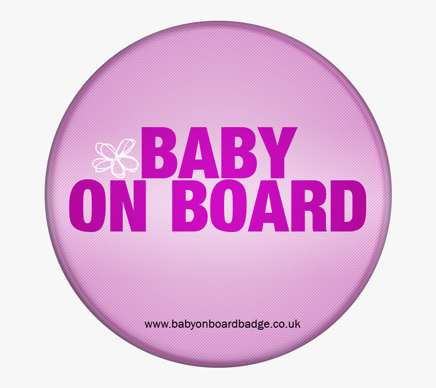 Baby On Board Badge - Bombardier, HD Png Download
