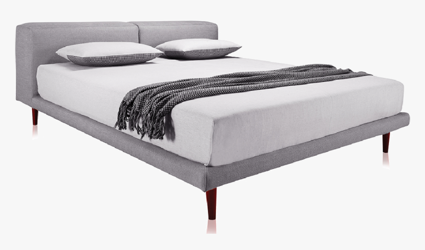 Herman Bed Grey2 - Bed Frame, HD Png Download