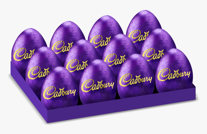 Cadbury Dairy Milk Easter Egg (box Of 12) - Cadbury, HD Png Download