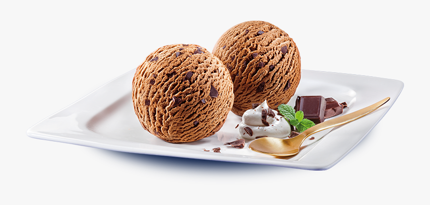 Chocolate Ice Cream Plate, HD Png Download