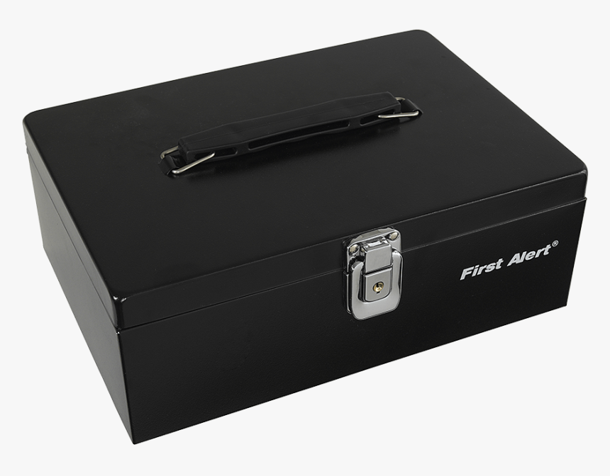 Steel Cash Box, Black - Combination On Steel Box, HD Png Download ...