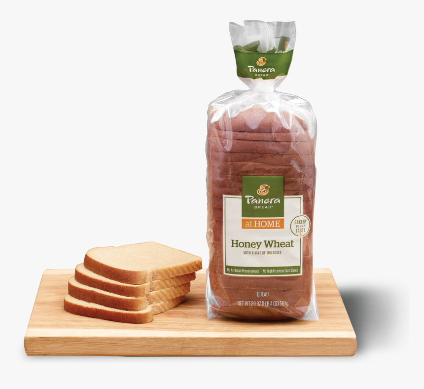 Honey Wheat Sliced Bread 
		 Srcset Data - Classic White Bread Panera, HD Png Download