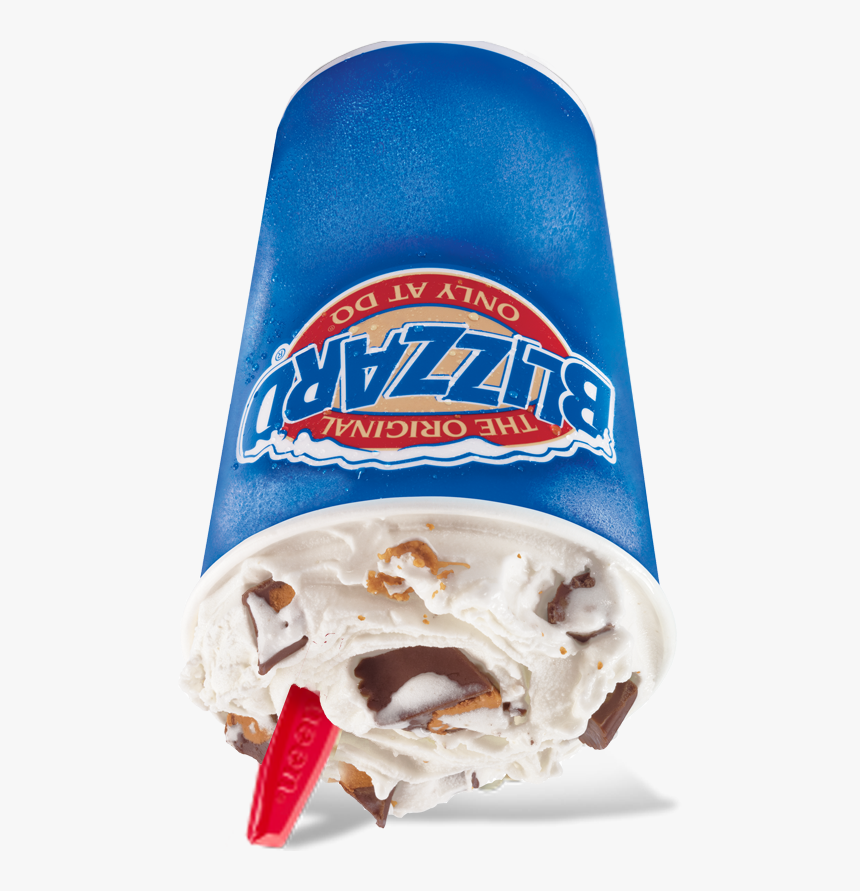 Dq Treats Blizzards Reeses2 - Chocolate Brownie Extreme Blizzard, HD Png Download
