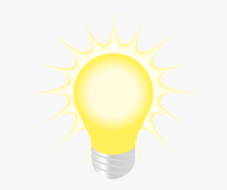 Bulb, Electricity, Halo, Idea, Light, Shine, Shining - Innovation And Creativity Concept, HD Png Download