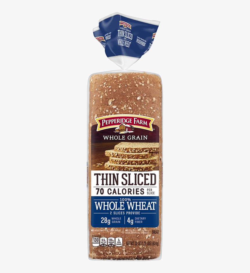 Pepperidge Farm Thin Whole Wheat Bread, HD Png Download