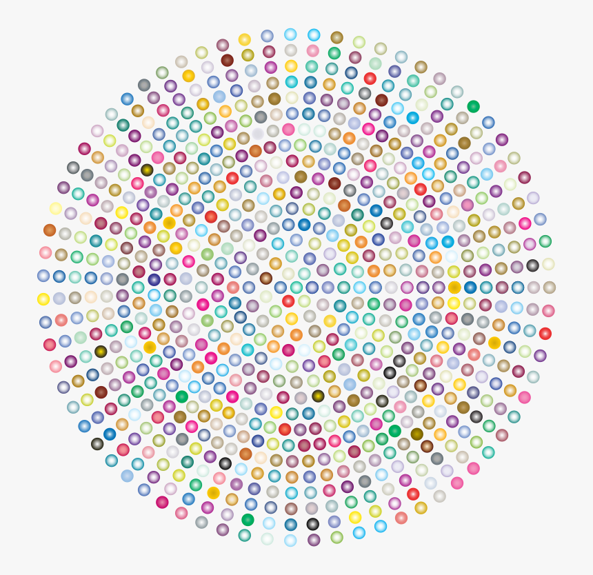 Damien Hirst Circle Dot Painting, HD Png Download