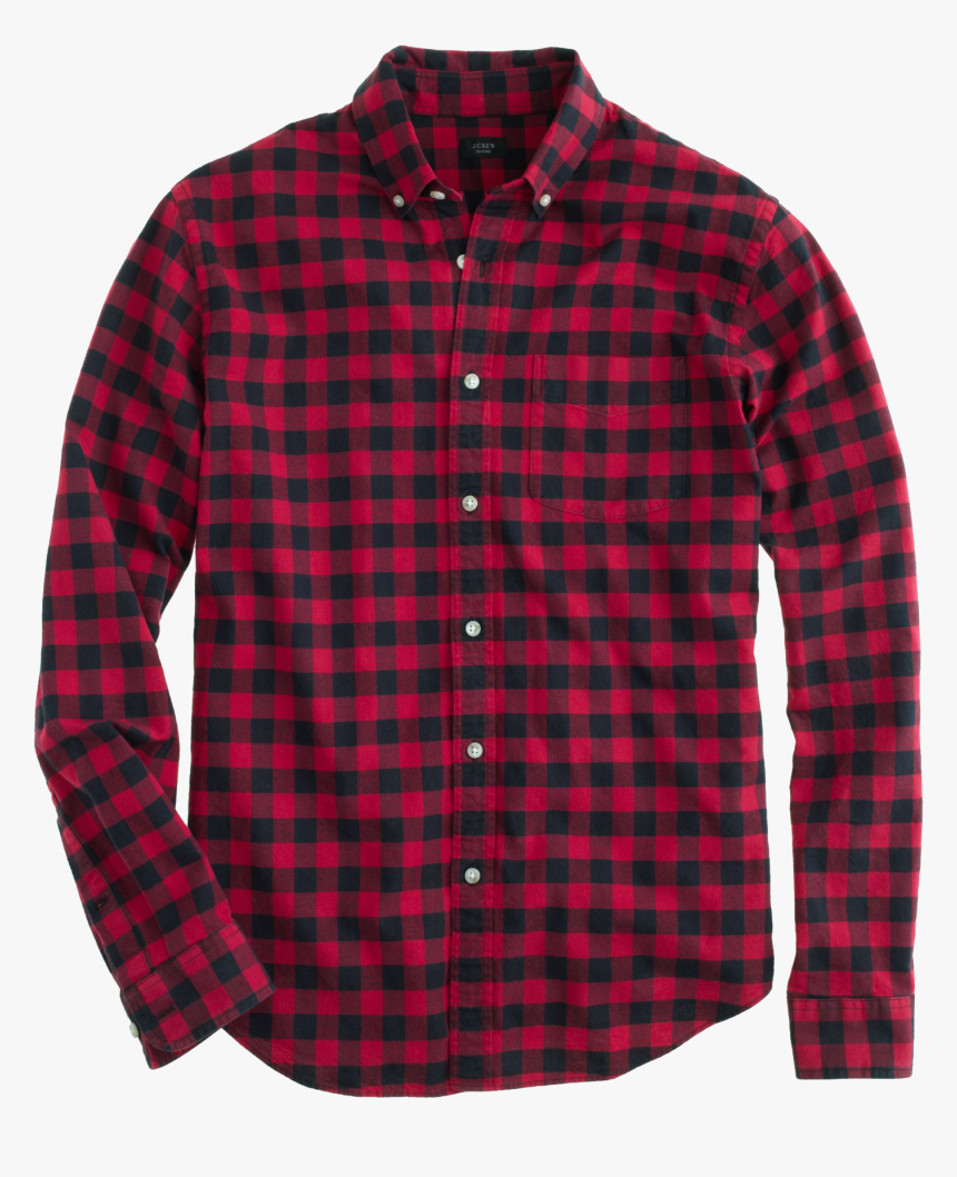 Red Check Shirts Png Free Images - J Crew Mens Checked Shirts, Transparent Png