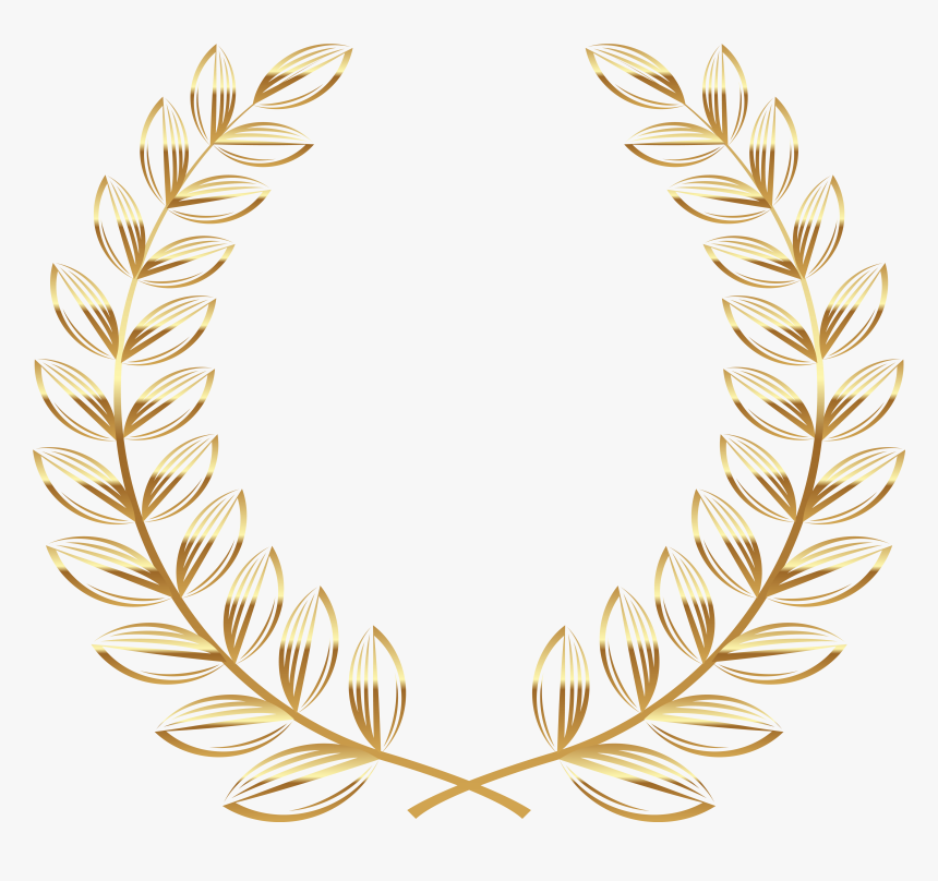 Transparent Background Laurel Wreath Gold, HD Png Download
