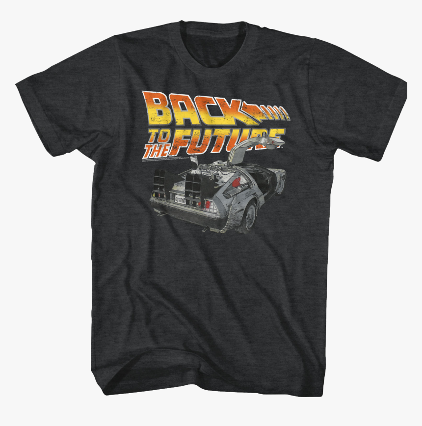 Distressed Delorean Back To The Future T-shirt - Not My Gumdrop Buttons Shirt, HD Png Download