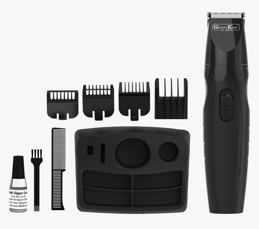 Groomease By Wahl Rechargeable Stubble And Beard Trimmer - Wahl Clipper, HD Png Download
