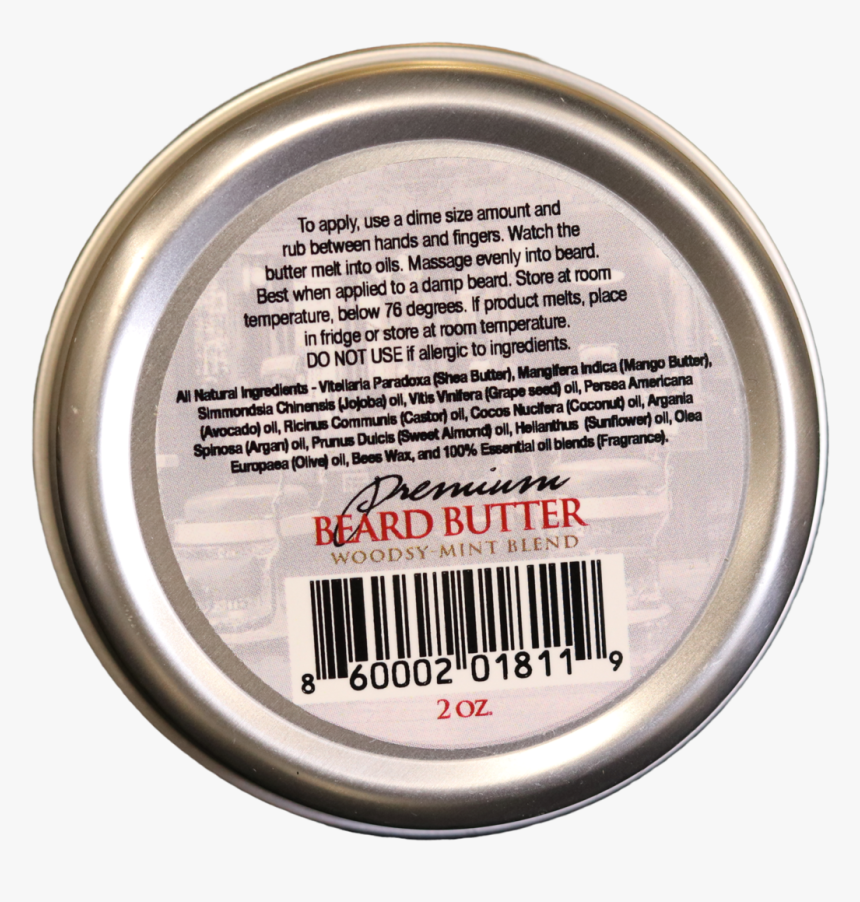 Premium Beard Butter Beard Balm, HD Png Download