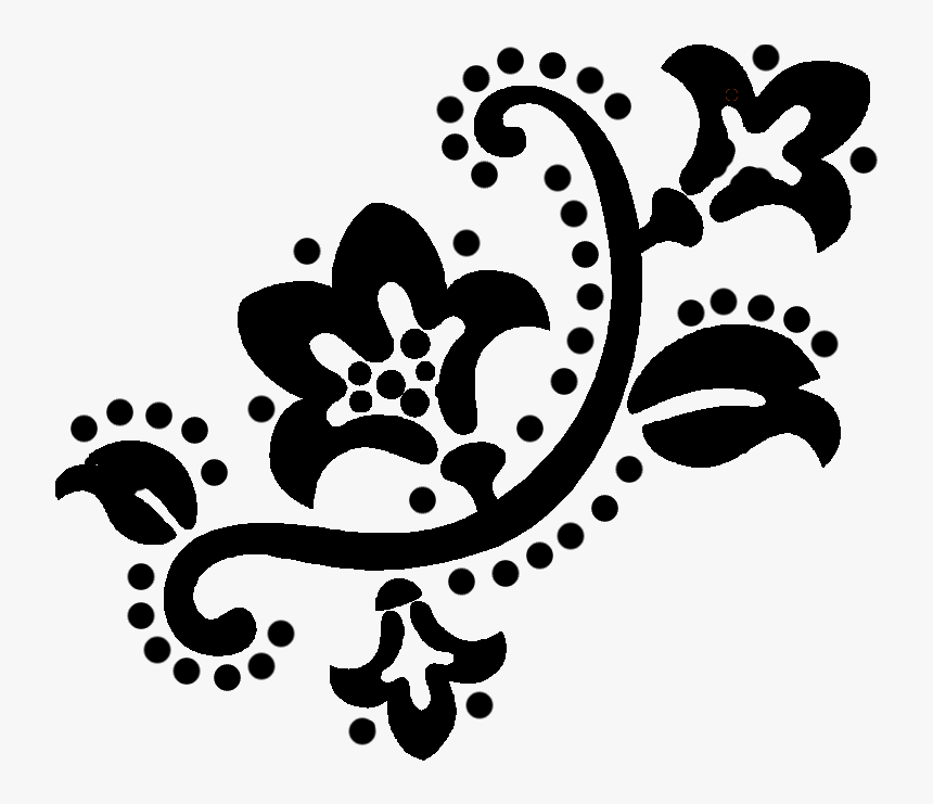 Henna Tattoo Mehndi Clip Art - Henna Tattoo Png, Transparent Png