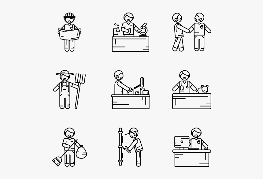 Men - Cartoon, HD Png Download