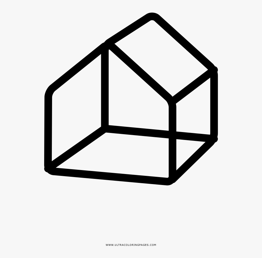 House Frame Coloring Page - Cable Driven Parallel Robots, HD Png Download