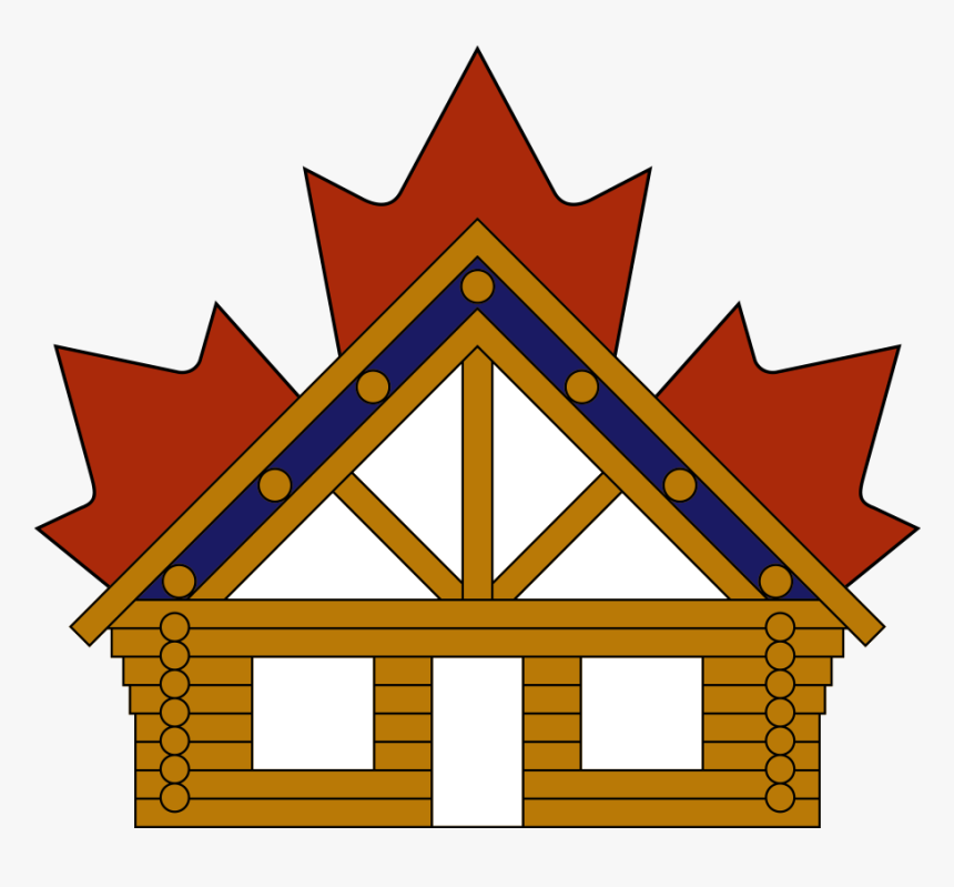 Handcrafted Canadian Log Homes - Transparent Background Canada Maple Leaf Png, Png Download