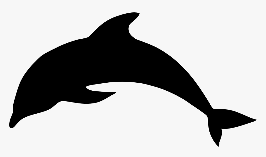 Dolphin Silhouette Clip Art - Orca Clipart, HD Png Download