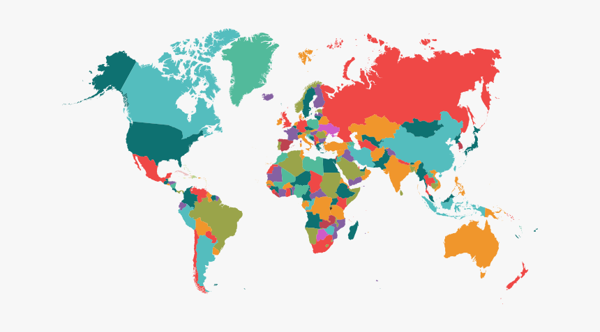 World Map Download Png Image - World Map, Transparent Png