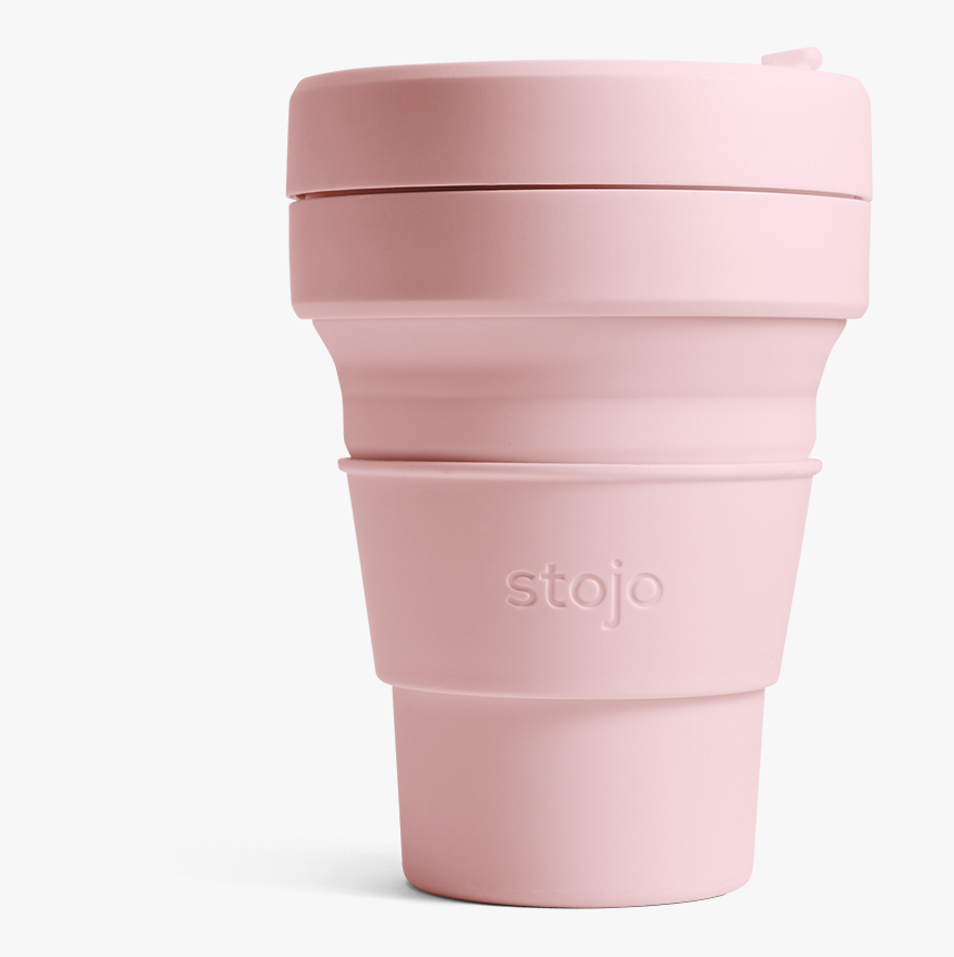 Pocket 12 Oz Cup - Stojo Pocket Cup Carnation, HD Png Download