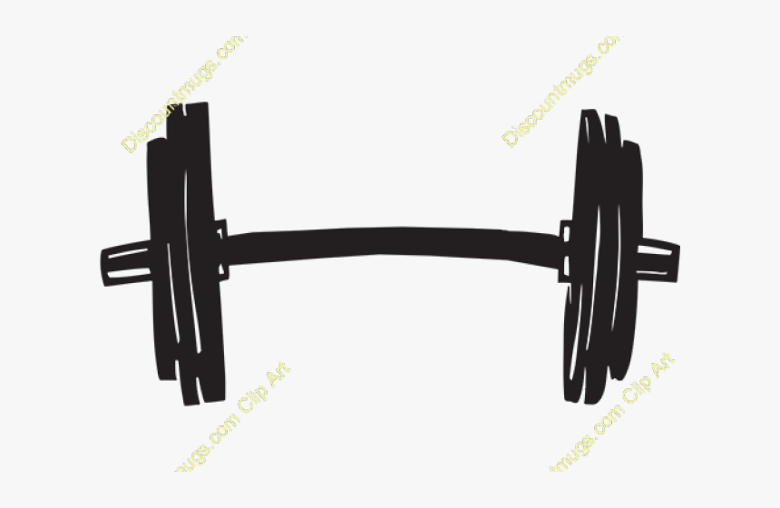 Transparent Lifting Weights Png - Lifting Weights Clip Art, Png Download