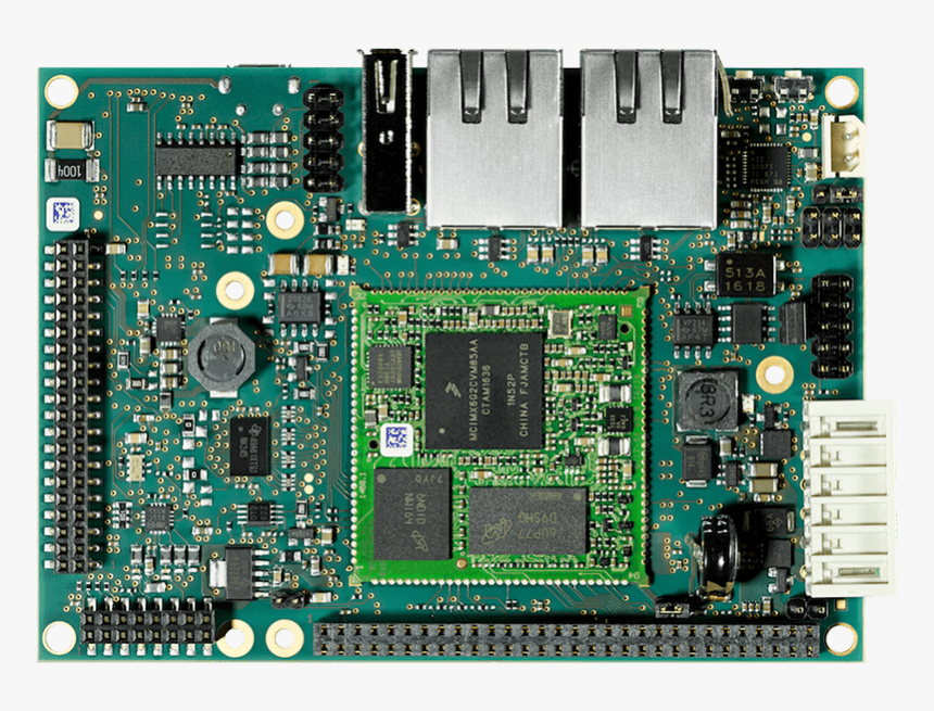 Mx 6ul Single Board Computer Top View - Electronic Component, HD Png Download