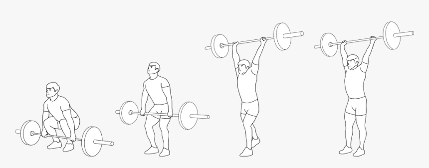 Weightlifting, Sports, Muscle, Lifting, Players - Bodybuilder Barbell Clipart Transparent, HD Png Download