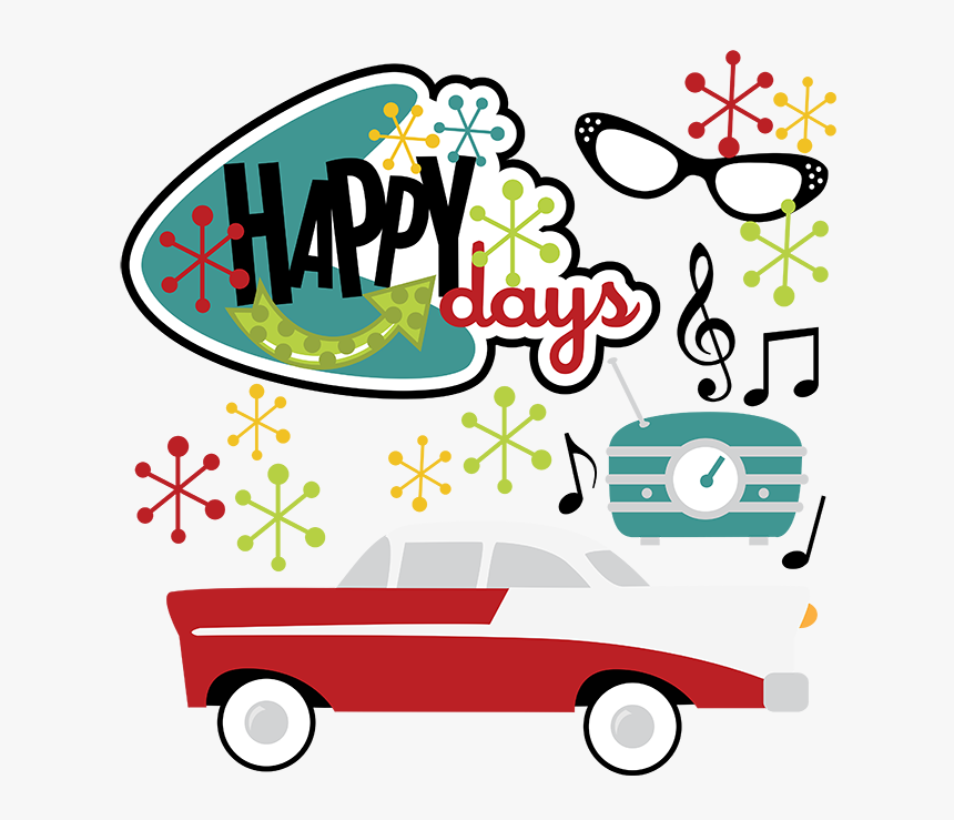 Free 1950s Clip Art, HD Png Download