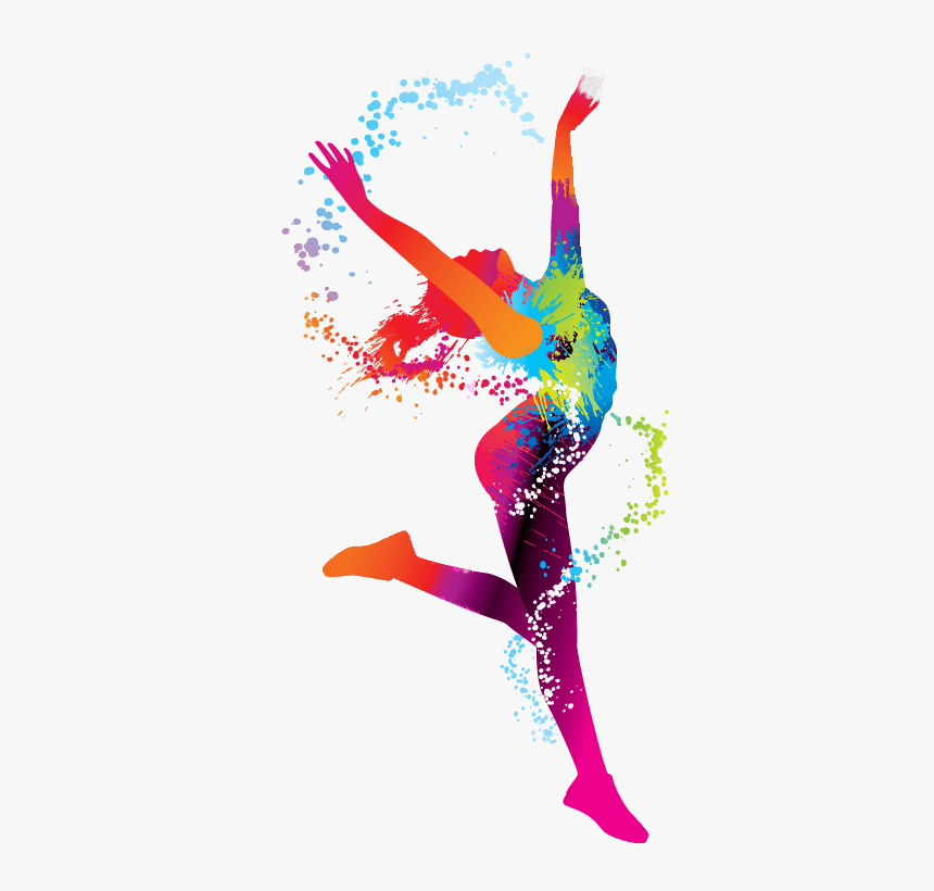 Colorful Dance Clip Art, HD Png Download , Transparent Png Image - PNGitem