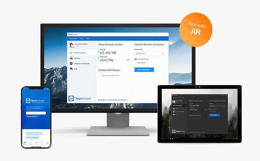 Teamviewer Pc, HD Png Download