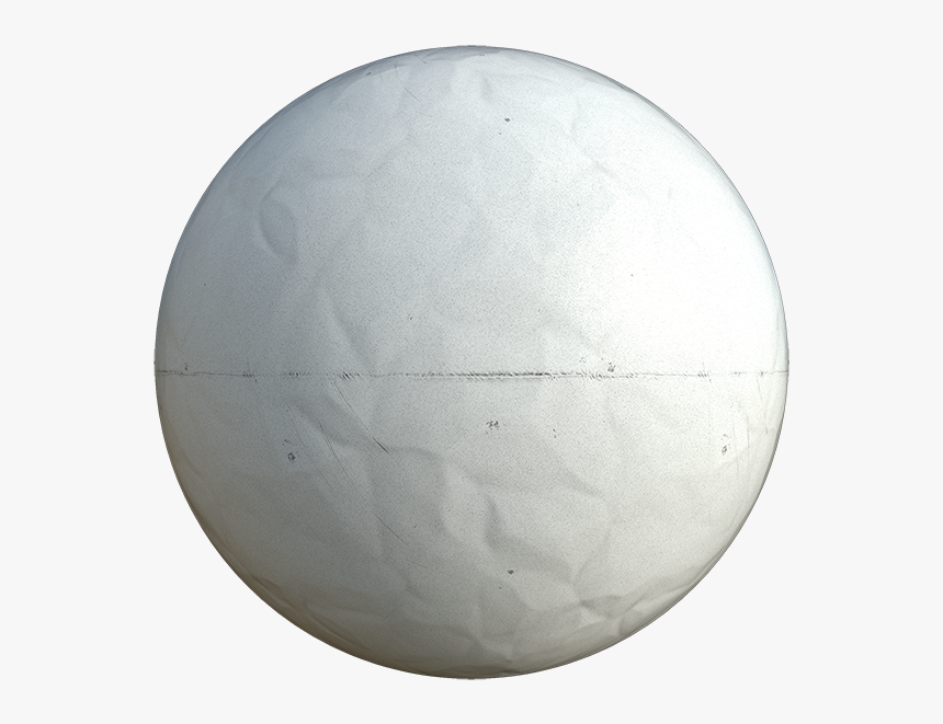 Unfolded And Crumpled Paper Texture With Crease Mark, - Sphere, HD Png Download