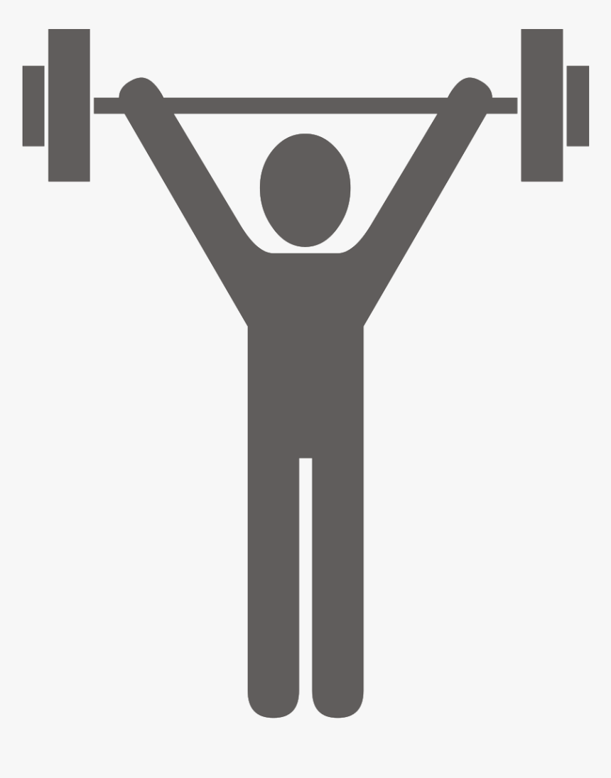 Transparent Lifting Weights Clipart - Weight Lifting Signs, HD Png Download
