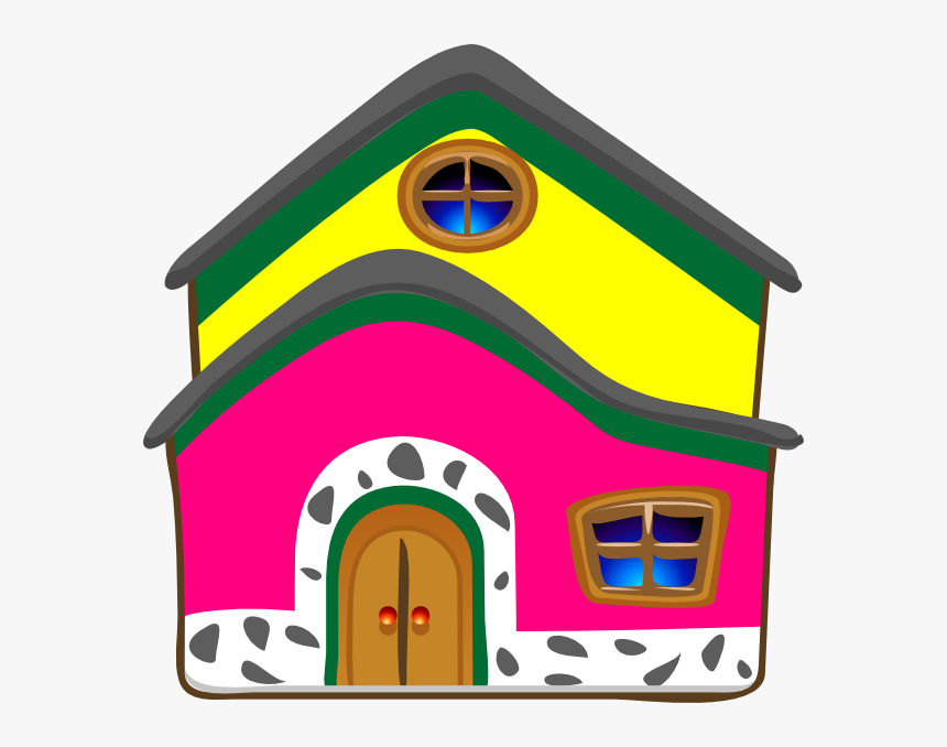 Red House Clipart, HD Png Download