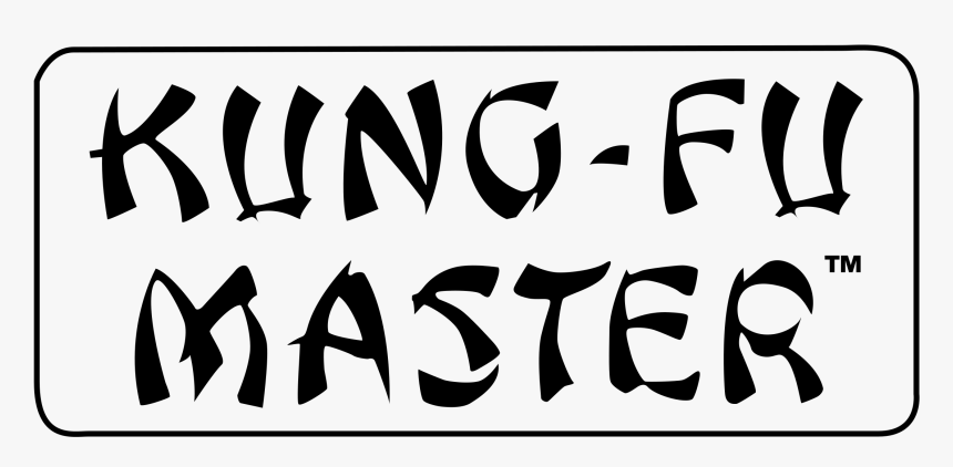 Kung Fu Master Logo Png, Transparent Png
