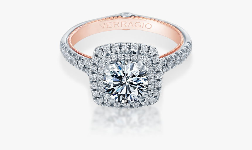 Couture 14k Engagement Ring D - Engagement Ring, HD Png Download