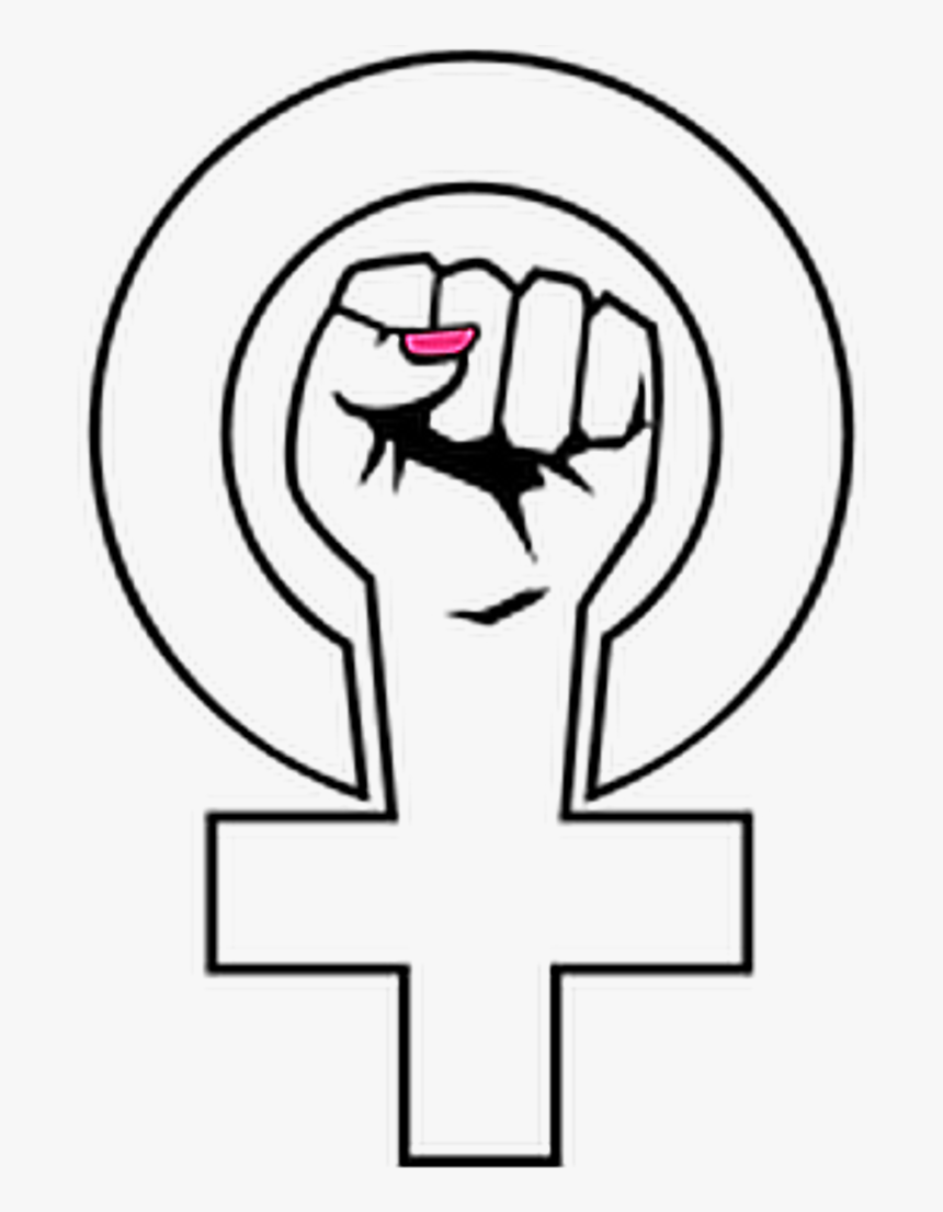Feminismo Clipart Freeuse Library Feminismo Simbolo - Simbolo Del Feminismo Png, Transparent Png