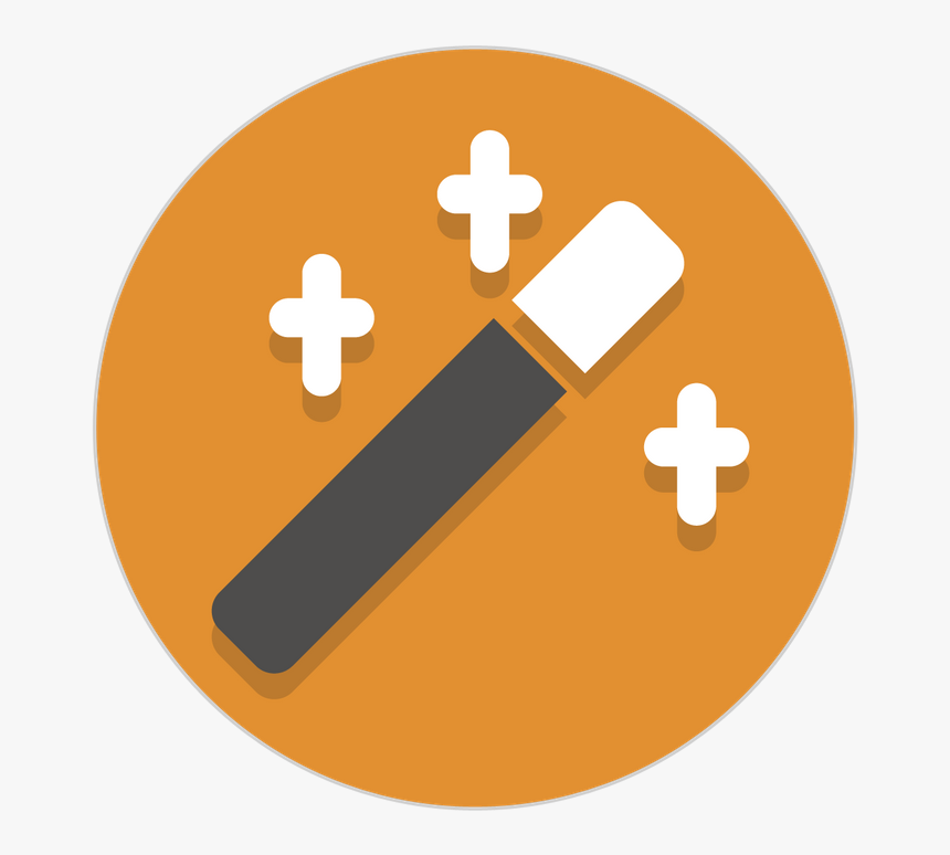 Ways To Give - Magic Wand Icon Round, HD Png Download