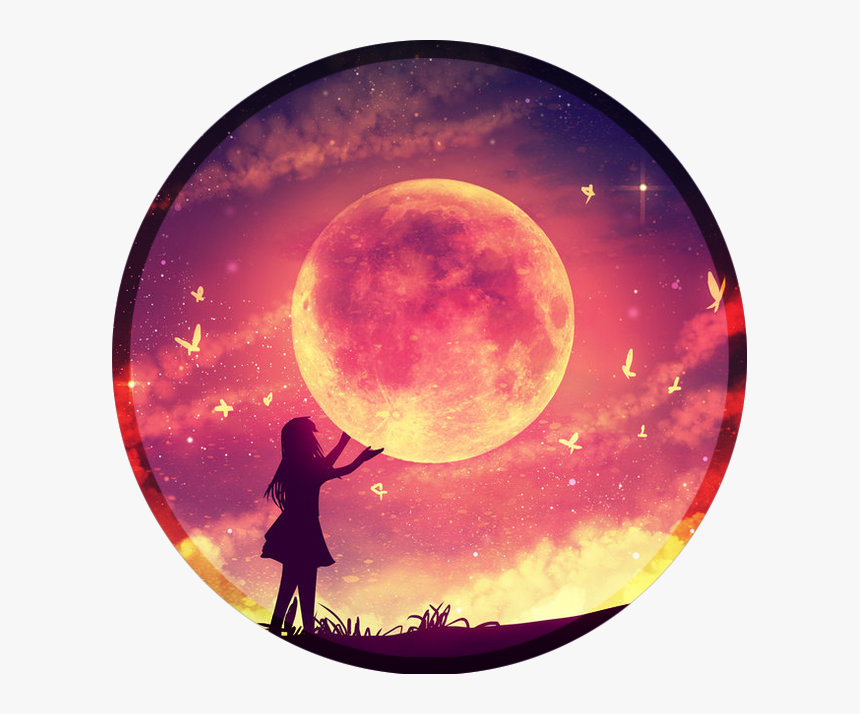 Agario Custom Skin - Moon Cover Photos For Facebook, HD Png Download