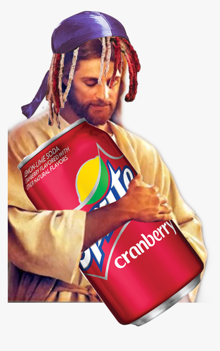 #jesus #spritecranberry #durag #lilpump #memes #cursedimages - Girl, HD Png Download