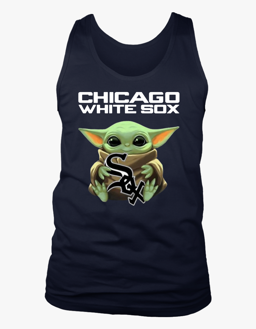Baby Yoda Hug Chicago White Sox T Shirt, HD Png Download
