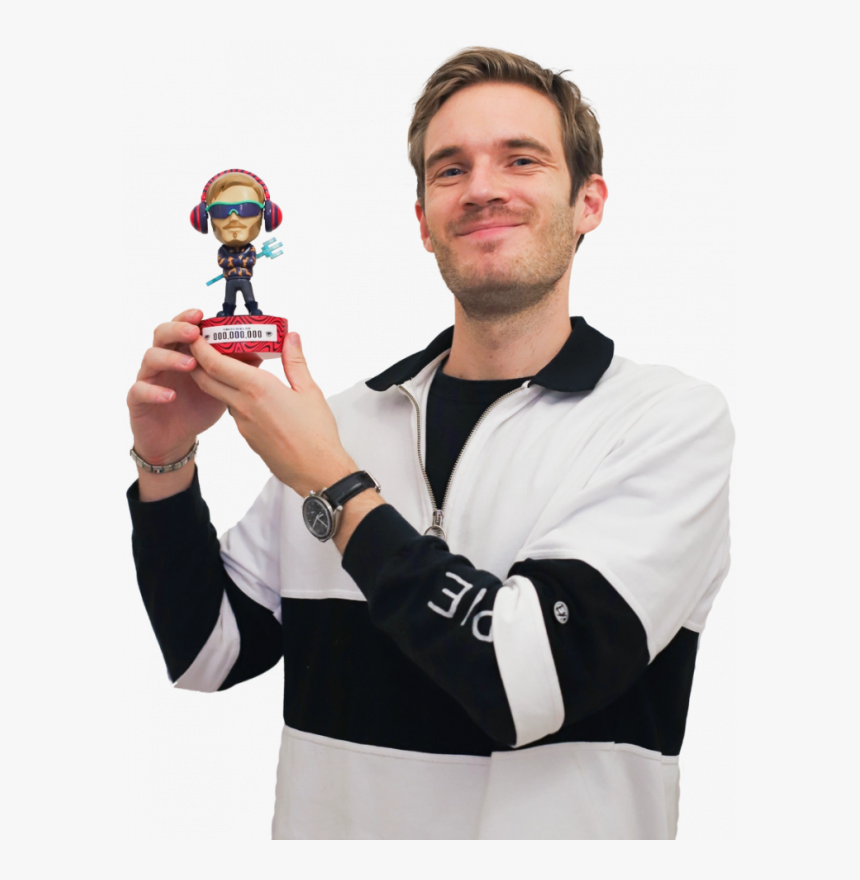 Pewdiepie Png - Pewdiepie Figurine Merch, Transparent Png