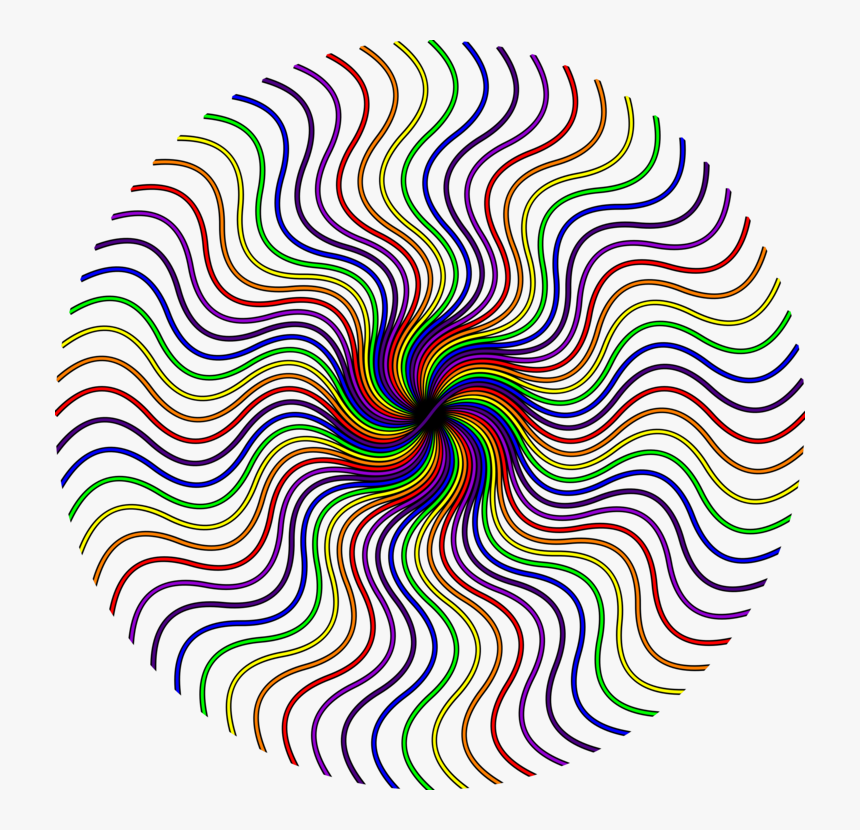 Optical Illusion Geometrical Optics Wave - Clip Art, HD Png Download