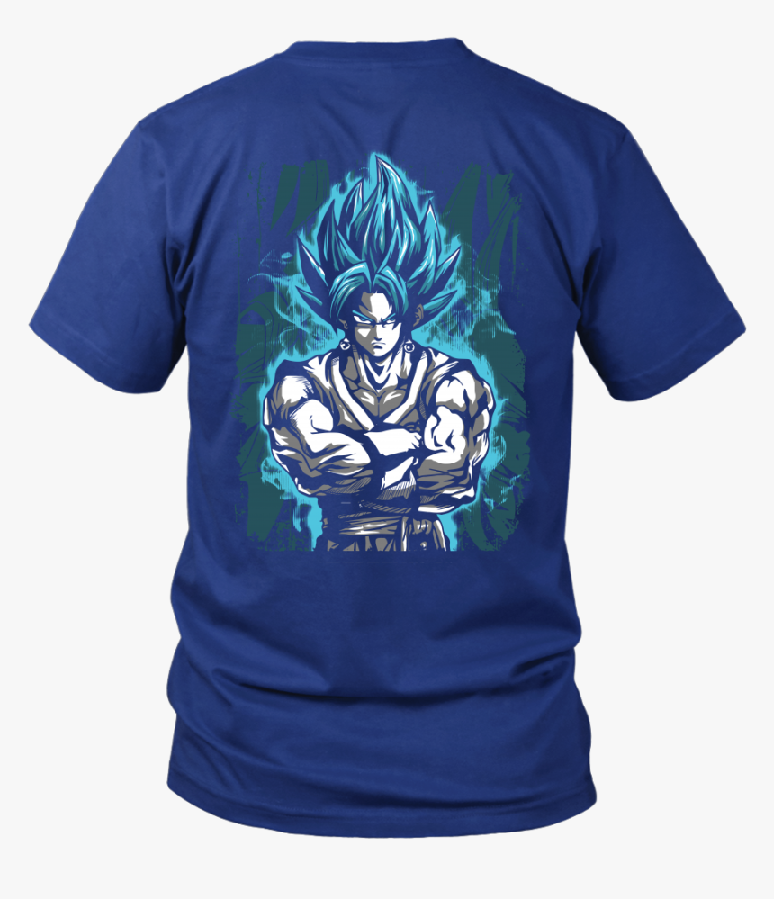 Ssj Vegito God Blue - Fresh To Clean Class Shirts, HD Png Download