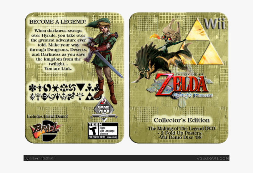 The Legend Of Zelda Twilight Princess - Legend Of Zelda, HD Png Download
