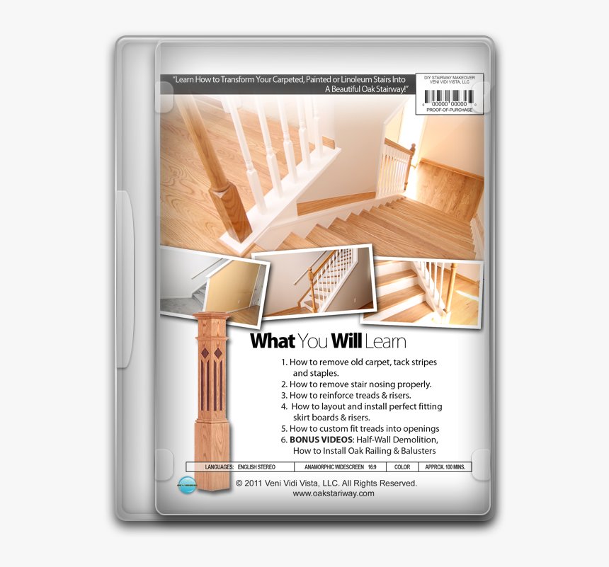 Diy Stairway Dvd - Plywood, HD Png Download
