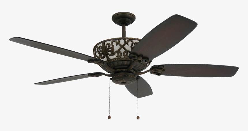 Picture Of Excalibur 60 In - Victorian Ceiling Fan With Lights, HD Png Download