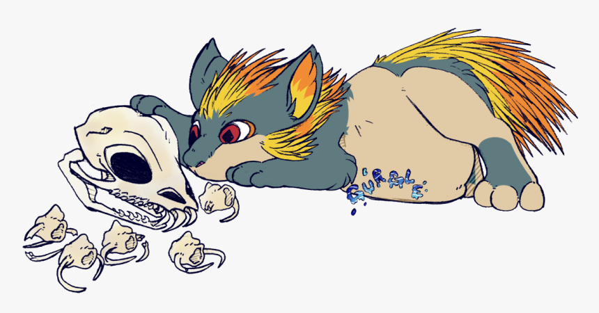 Digested Remains - Cartoon, HD Png Download