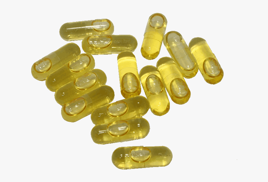 Full Spectrum Cbd Capsules - Amber, HD Png Download