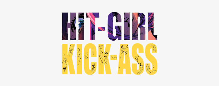 Hit Girl & Kick Ass - Graphic Design, HD Png Download