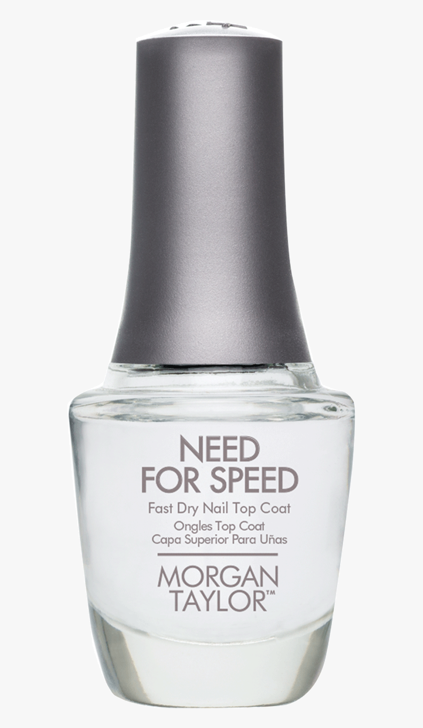 Need For Speed Top Coat - All White Now Morgan Taylor, HD Png Download