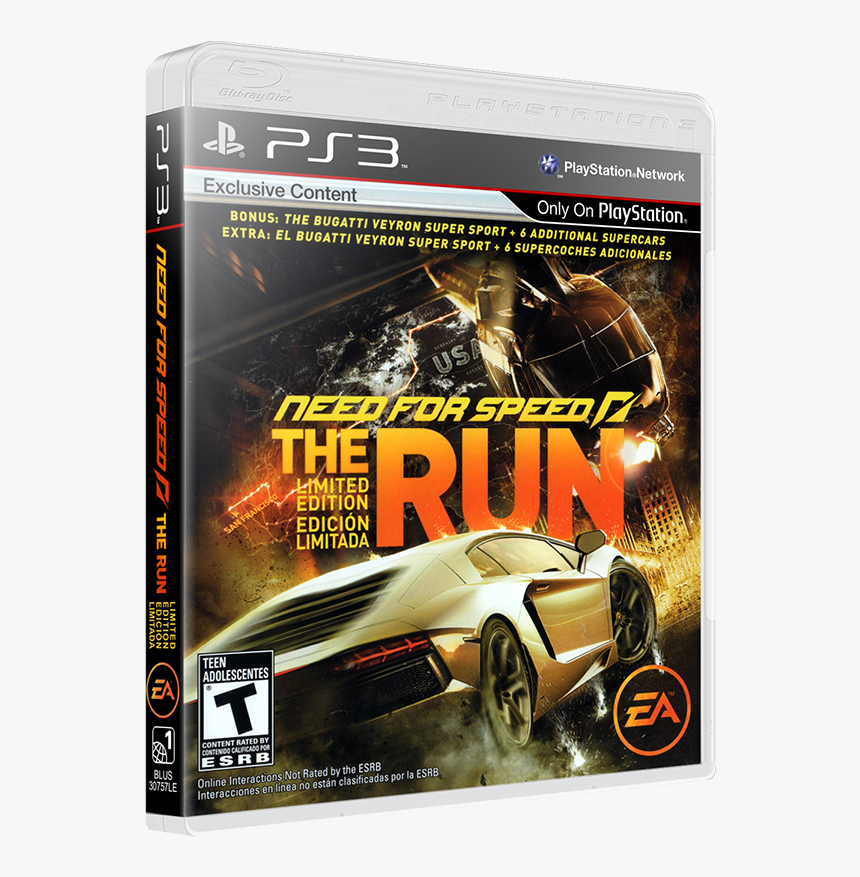 Need For Speed The Run, HD Png Download